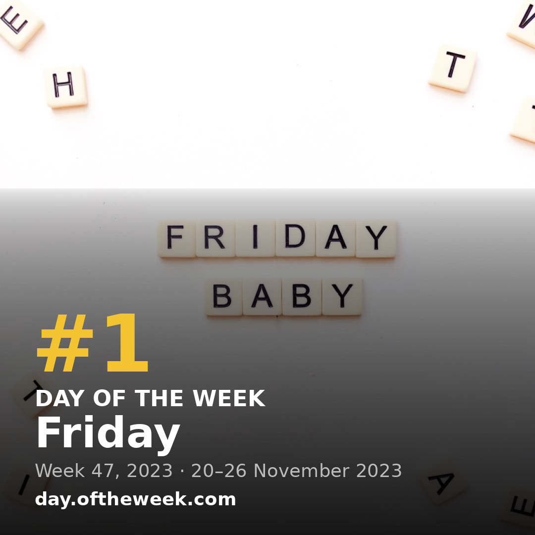 Square post (1080×1080) — Friday